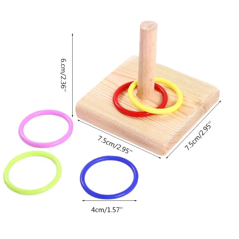 Bird Training Ring Toy Parrot Educational Toys Training Interactive Bird Supplies Bird Toys Random Color